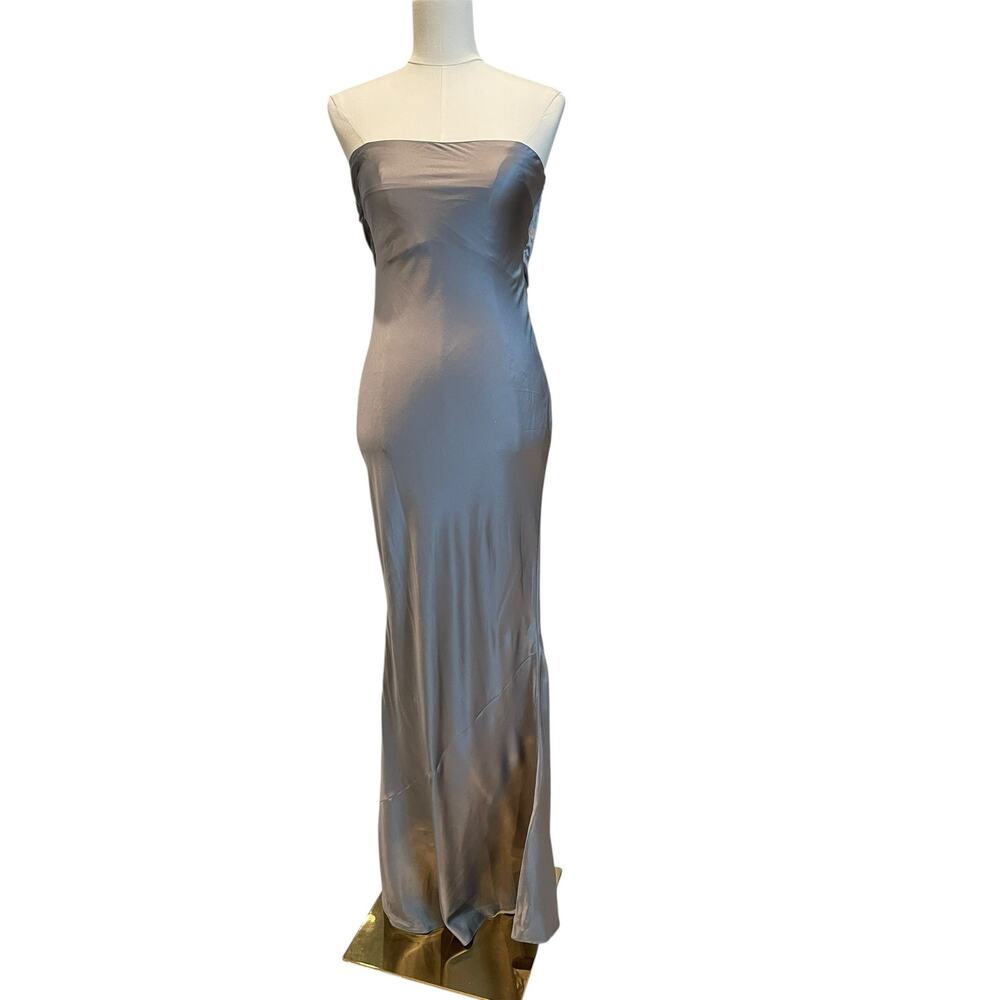 Retrofête backless satin evening gown Size:S